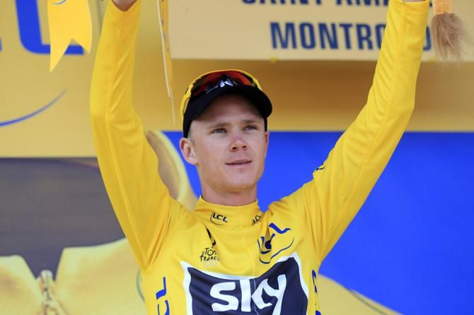 Chris Froome (Sky) remains in the yellow jersey after a hard day of racing on stage 13