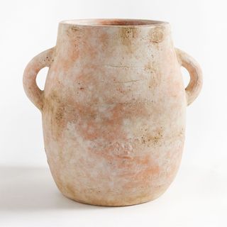 terracotta vase from pottery barn
