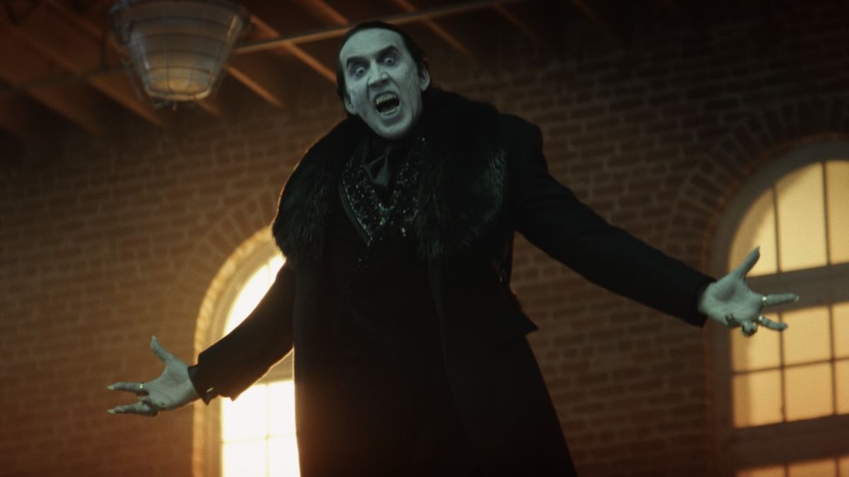 Nicolas Cage as Dracula in Renfield