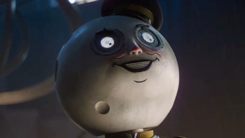 Outer Worlds moon man looking villainous