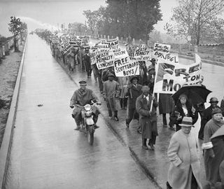 Protesters Marching for the Scottsboro Boys, 1934