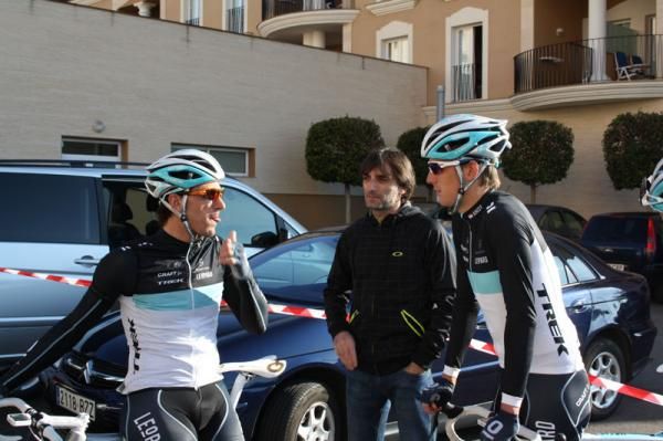 Fabian Cancellara and Andy Schleck