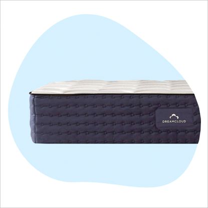The best budget mattress Ideal Home has tsted on a blue background