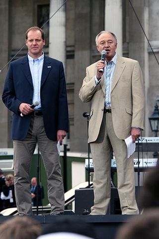 Christian Prudhomme and Ken Livingstone