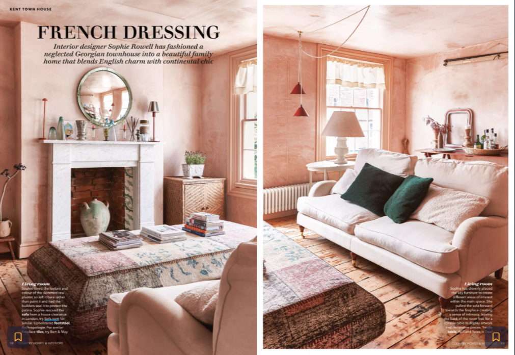 Country Homes & Interiors April 2021 issue pages