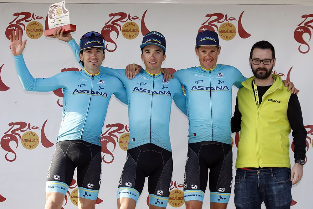 Astana win the team classification at Ruta del Sol