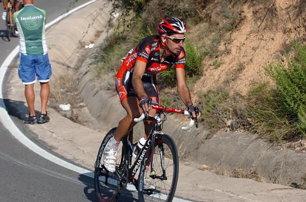 Eventual stage winner David Lopez (Caisse d&rsquo;Epargne)