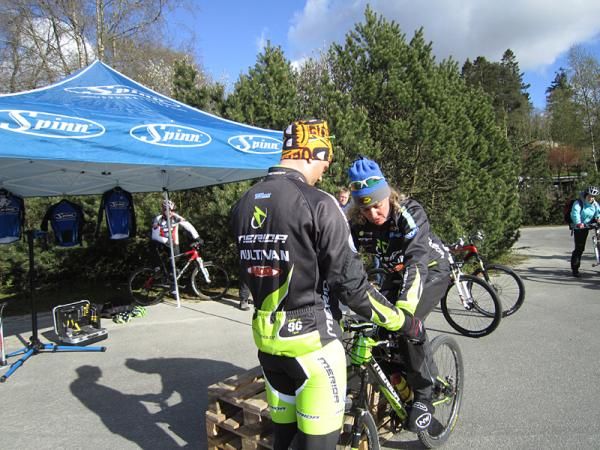 It's technical training time - a bike fit for Gunn-Rita Dahle Flesjaa