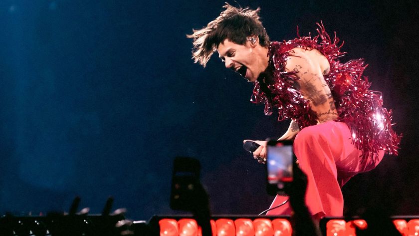 Harry Styles performs onstage