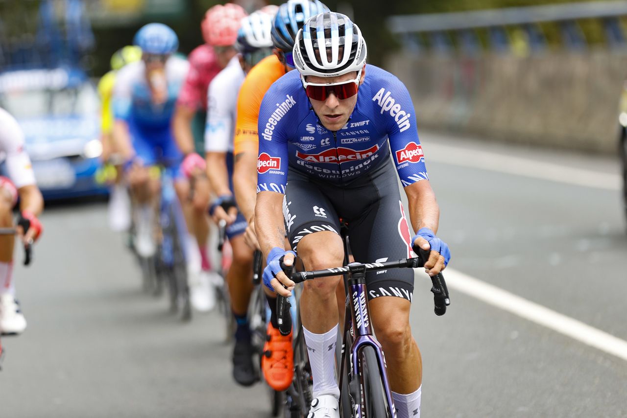 Vuelta Espana 2022 - 77th edition - 6th stage - Bilbao - Pico Jano 181,2 km - 25/08/2022 - Xandro Meurisse (BEL - Alpecin - Fenix) - photo Luis Angel Gomez/SprintCyclingAgency&Acirc;&copy;2022