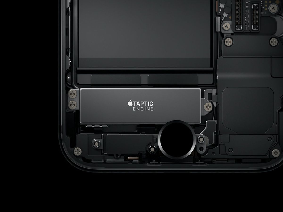 iPhone 7 : le Taptic Engine a éjecté la prise jack