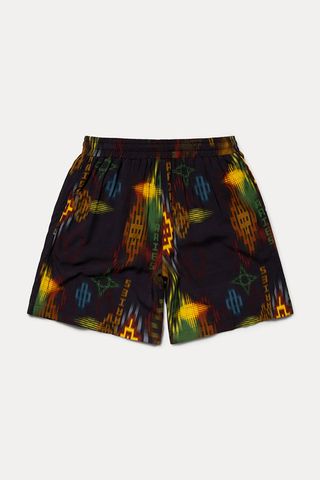 Surf style inspired patterned board shorts by Aries