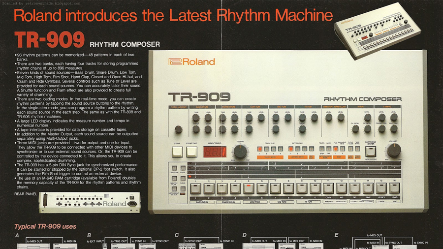 Celebrate 909 Day With The Greatest Roland Tr 909 Moments Ever Musicradar