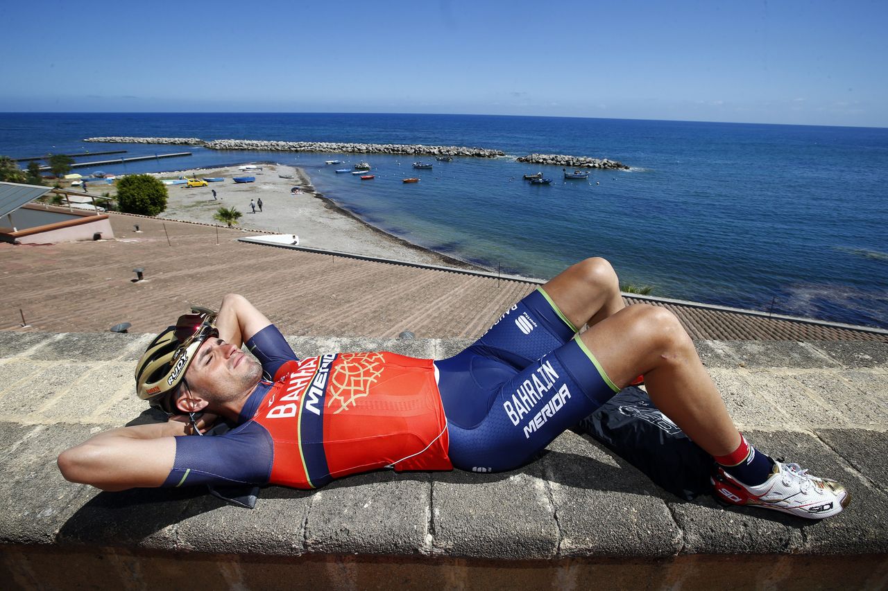 The Giro d'Italia rest day taken literally