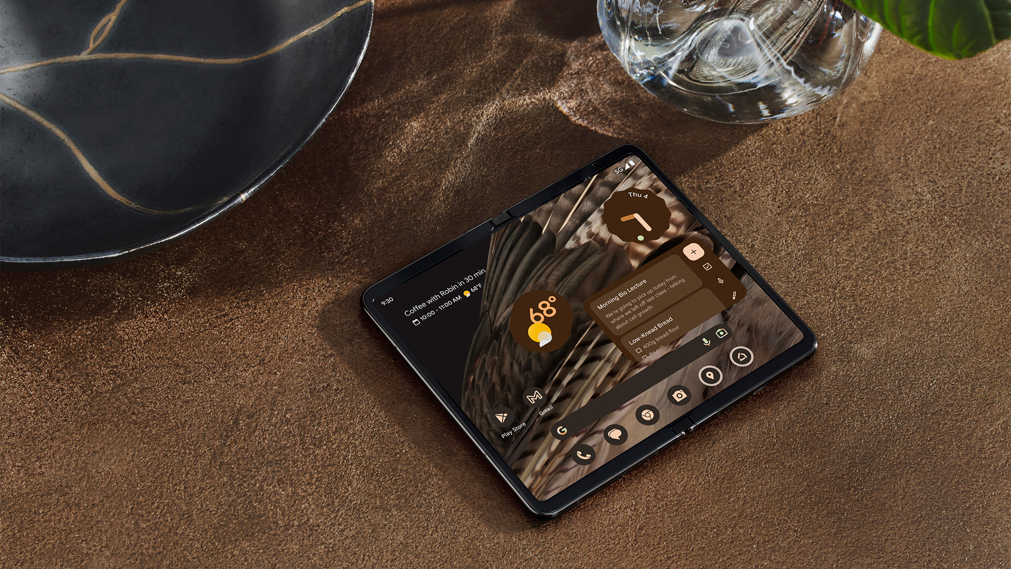 Official lifestyle photo of the Google Pixel Fold