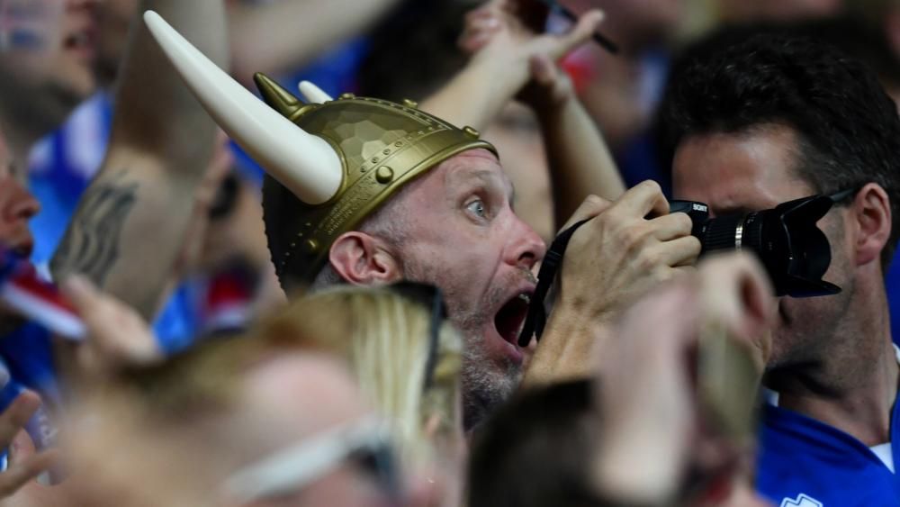Iceland's Viking chant terrified England Shilton FourFourTwo