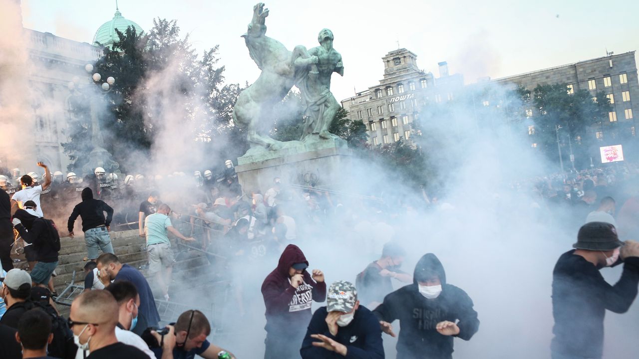 Protests Serbia