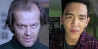 Jack Nicholson on the left, John Cho on the right