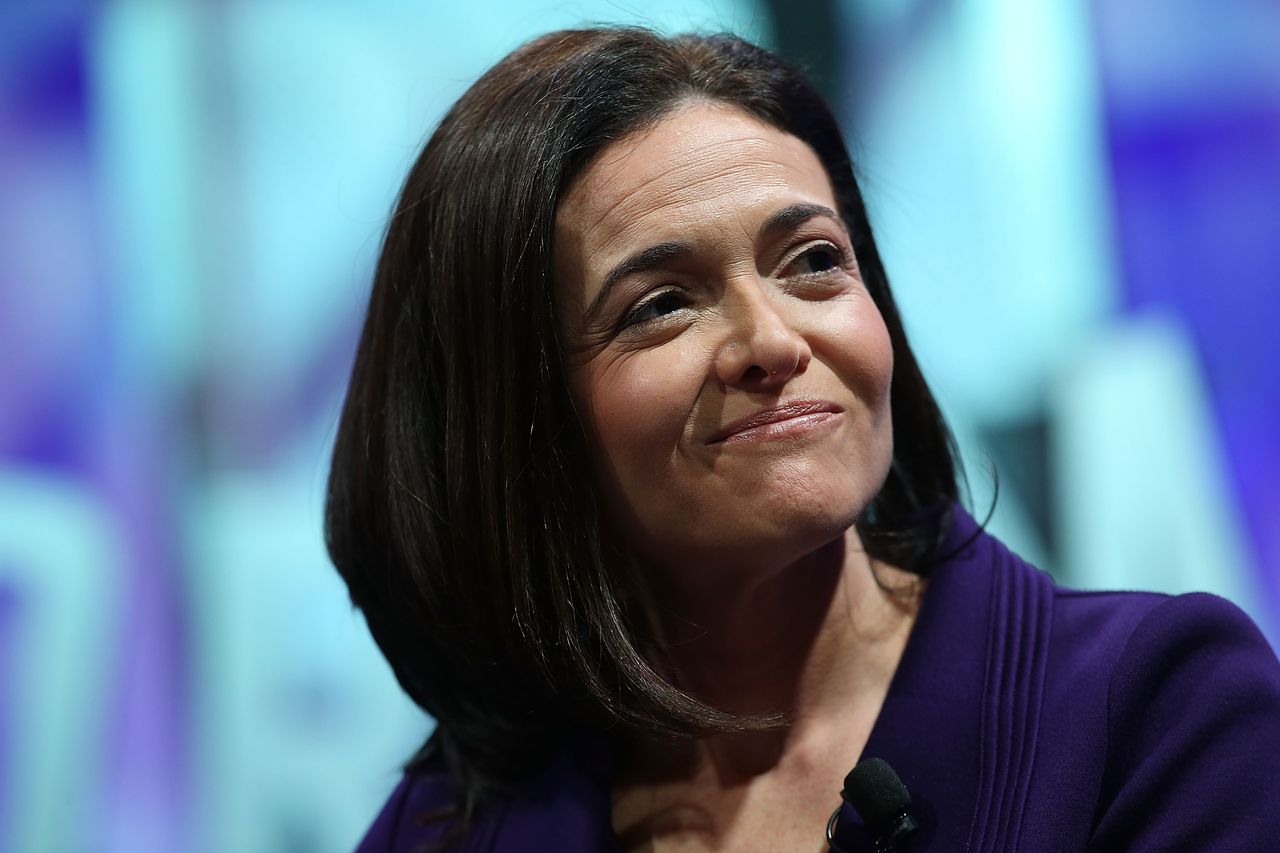 Facebook COO Sheryl Sandberg.