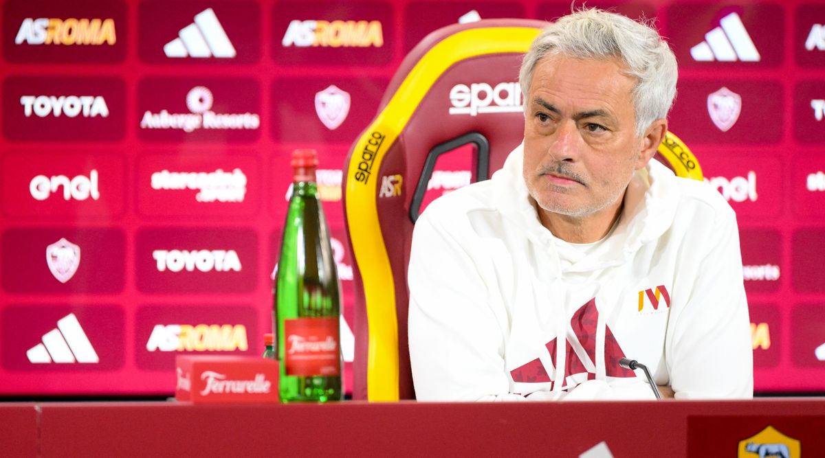 Roma head coach Jose Mourinho, January 2024