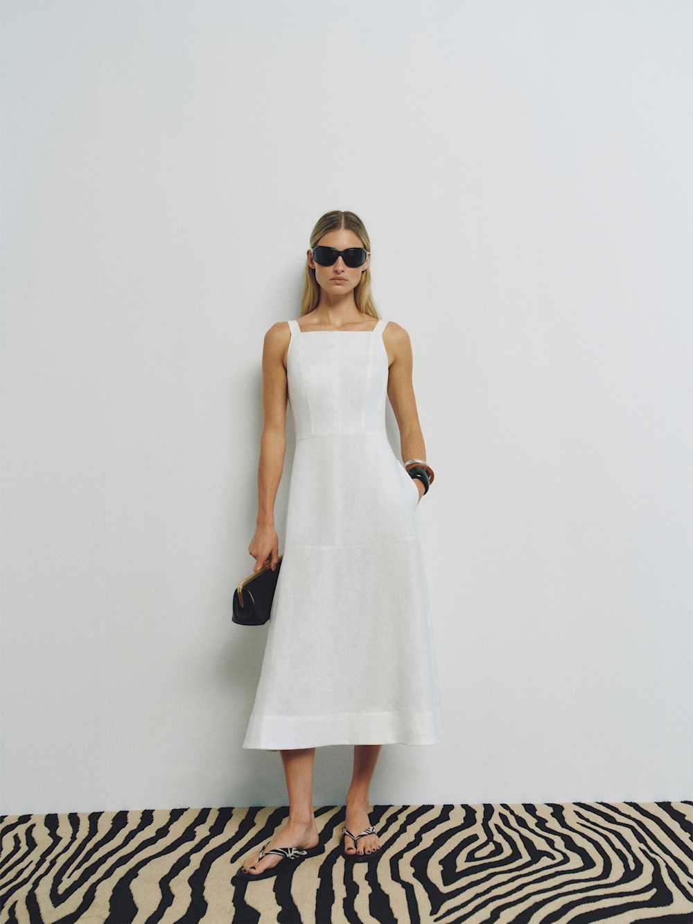 venetian linen dress