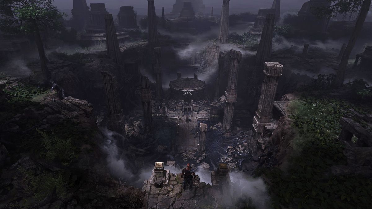Diablo 4: Vessel of Hatred expansion concept art showing Nahantu