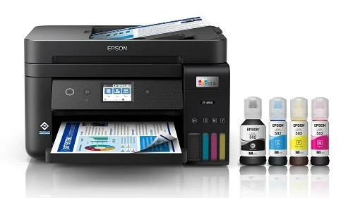 Epson EcoTank ET-4850 Wireless Color All-in-One Cartridge-Free Supertank Printer