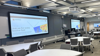 University of Birmingham enhanced classrooms via technology.