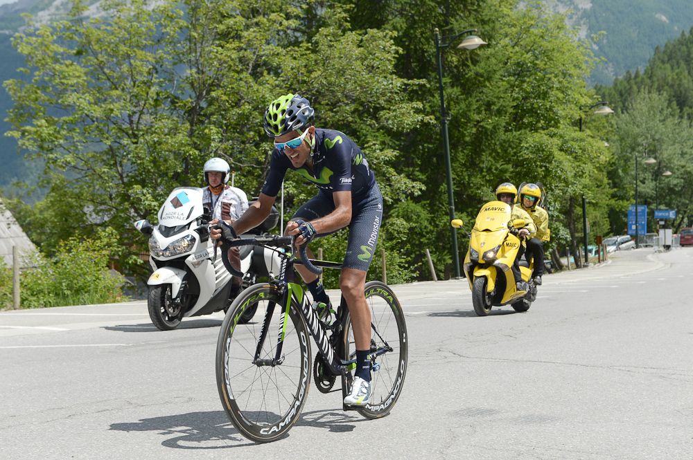 Movistar's Benat Intxausti.