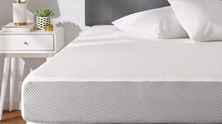 Amazon Memory Foam mattress on bed