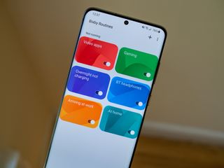 Bixby Routines on the Galaxy S20 Ultra
