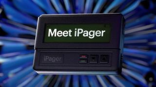 A mocked-up iPager device made by Google