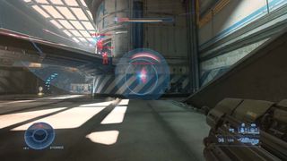 Halo Infinite equipment threat sensor detecting enemies