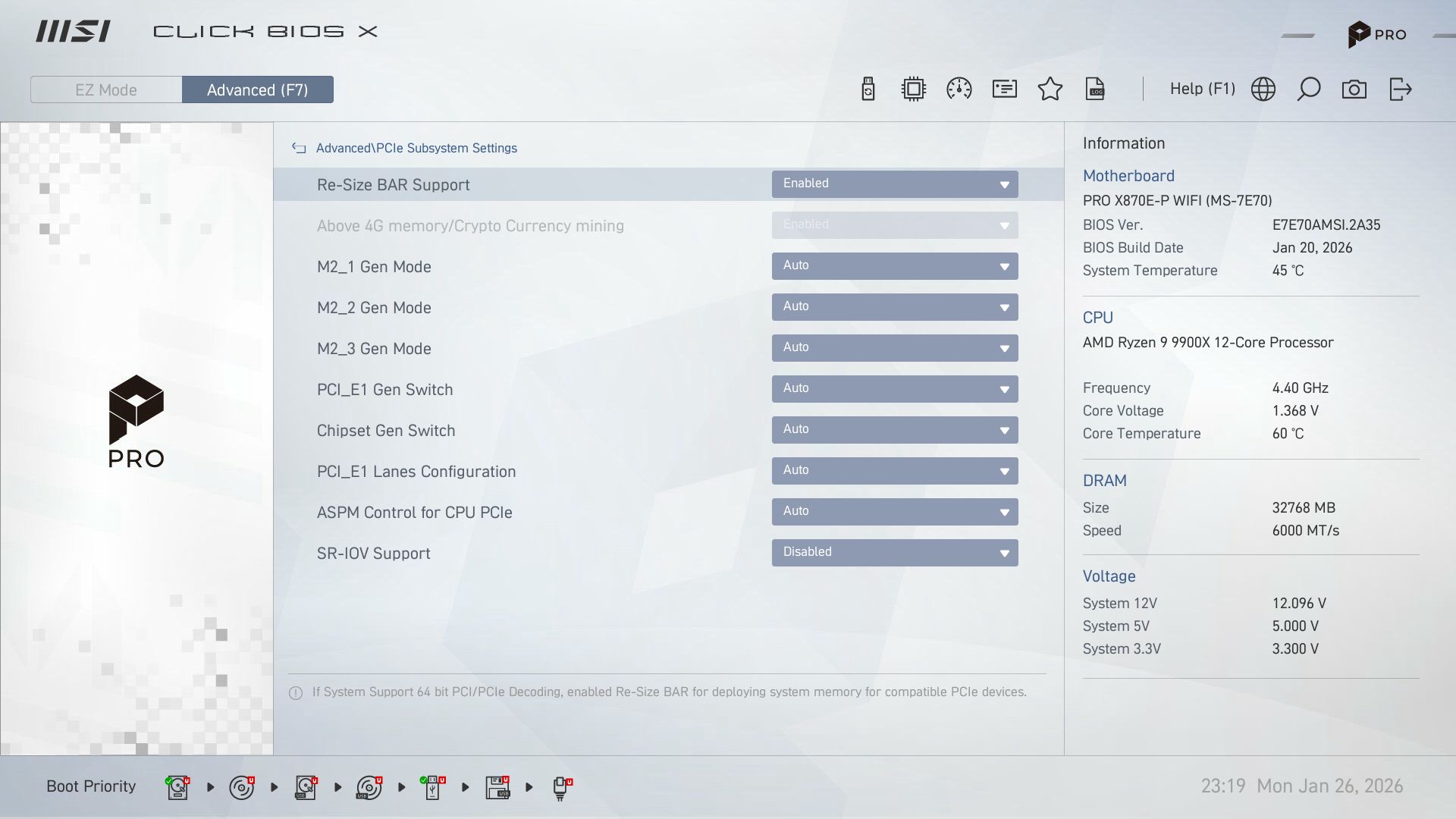 MSI Pro X870E-P Wifi
