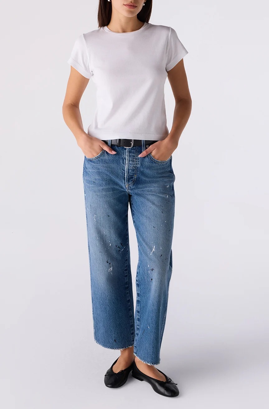 AMO Denim, Billie Jeans in Shatter