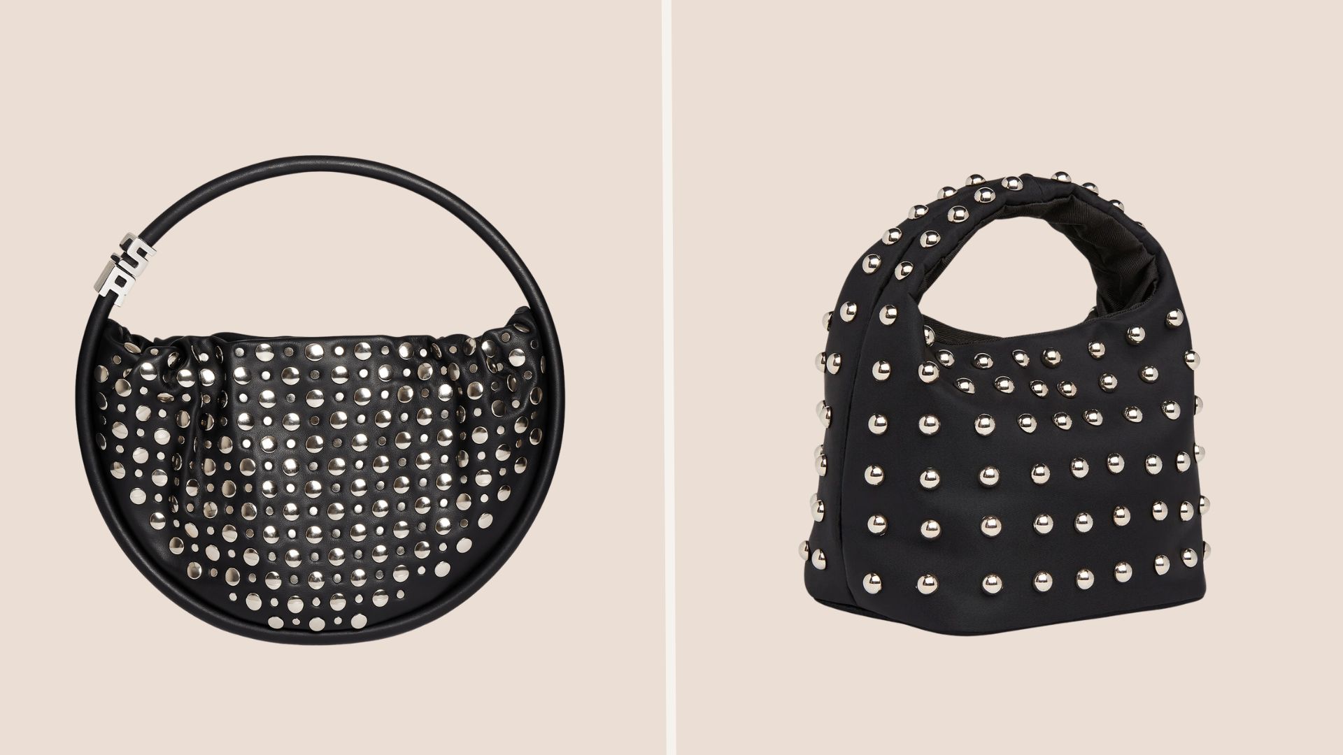 Image of Sonia Rykiel studded domino bag &amp; Whistles lookalike