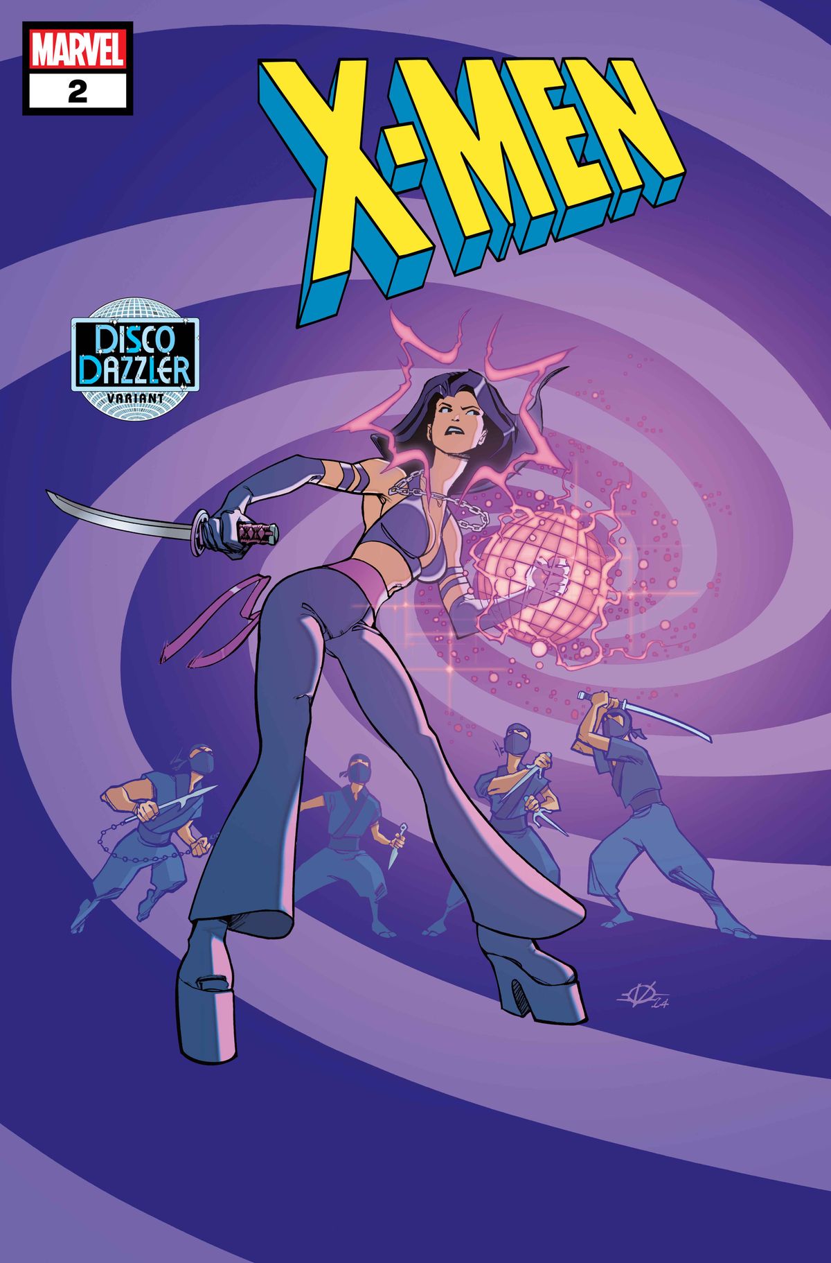 Disco Dazzler variant covers