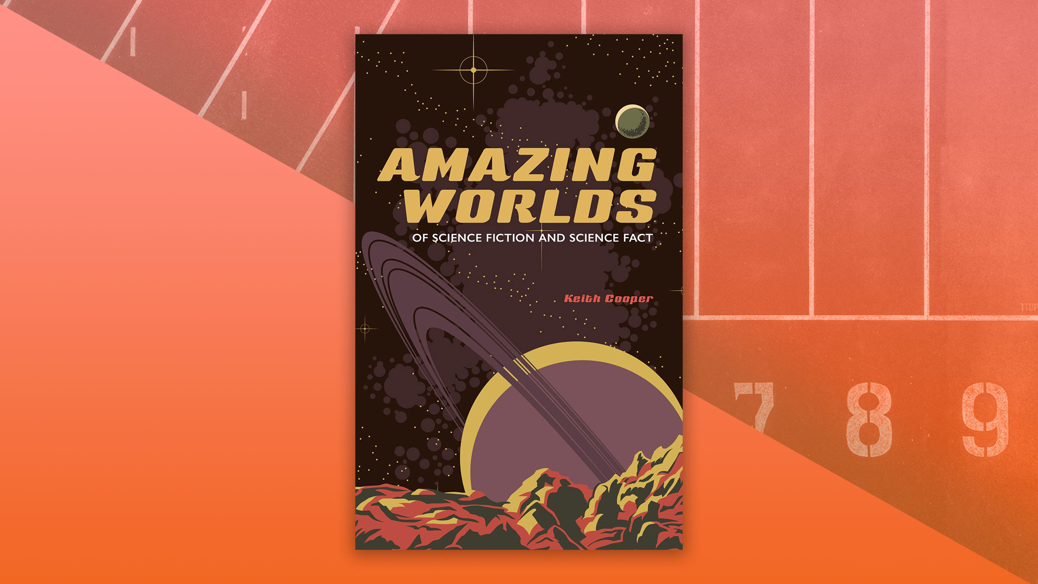 "Amazing Worlds of Science Fiction and Science Fact" book cover