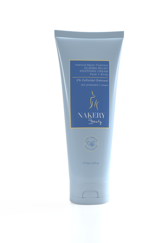 Nakery Beauty Intensive Repair Treatment Eczema Relief Soothing Cream Face and Body