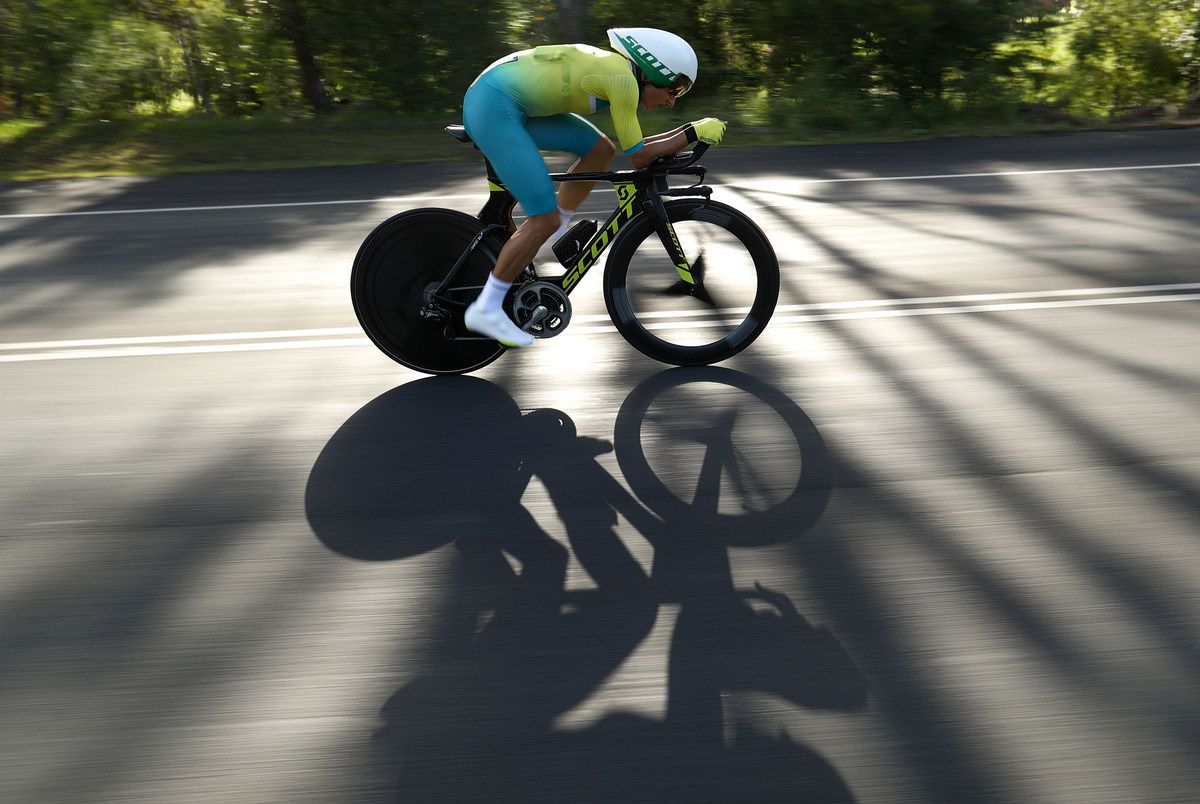 Katrin Garfoot (Australia) delivered on her favourite status and won gold