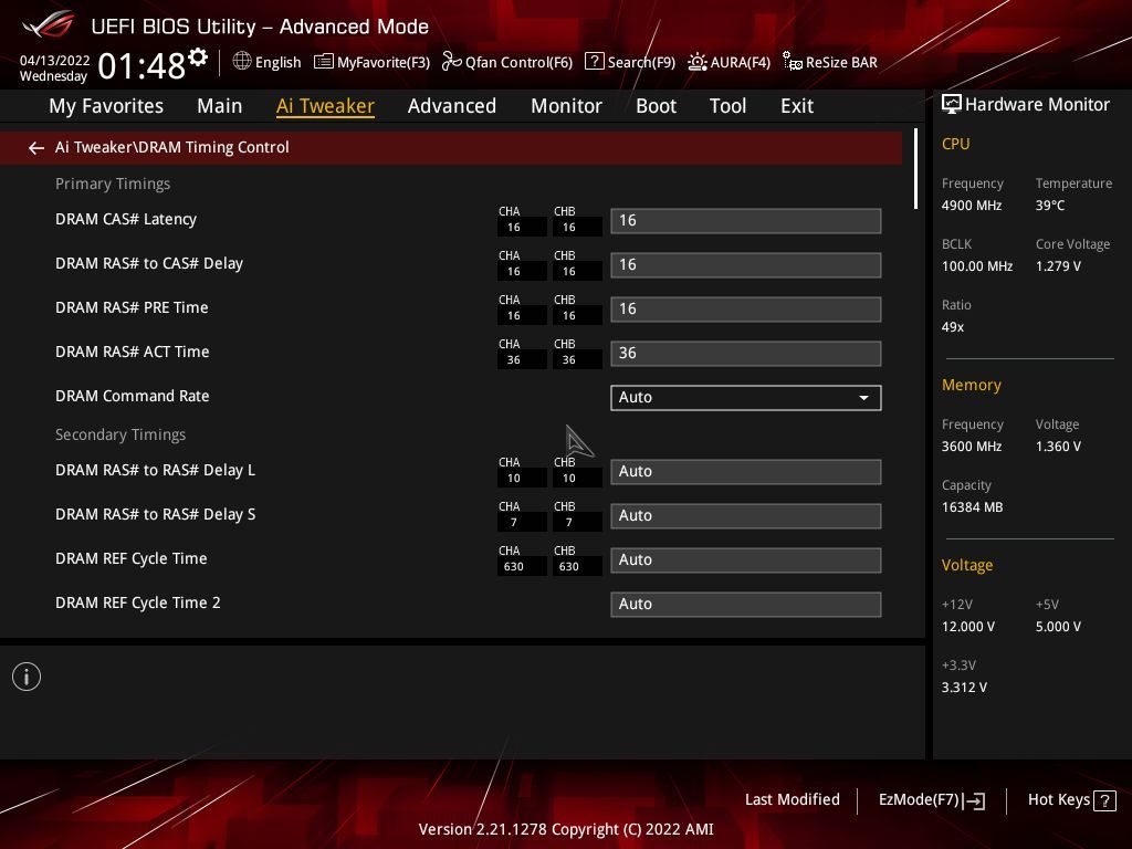 Asus ROG Strix B660-A Gaming WIFI D4