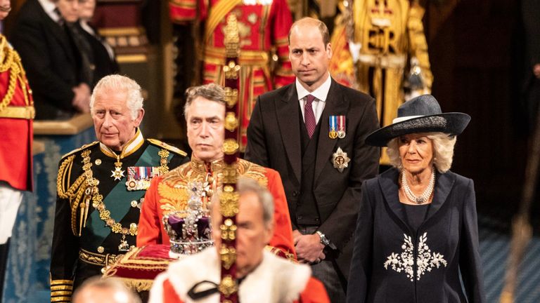 Prince Charles' body language