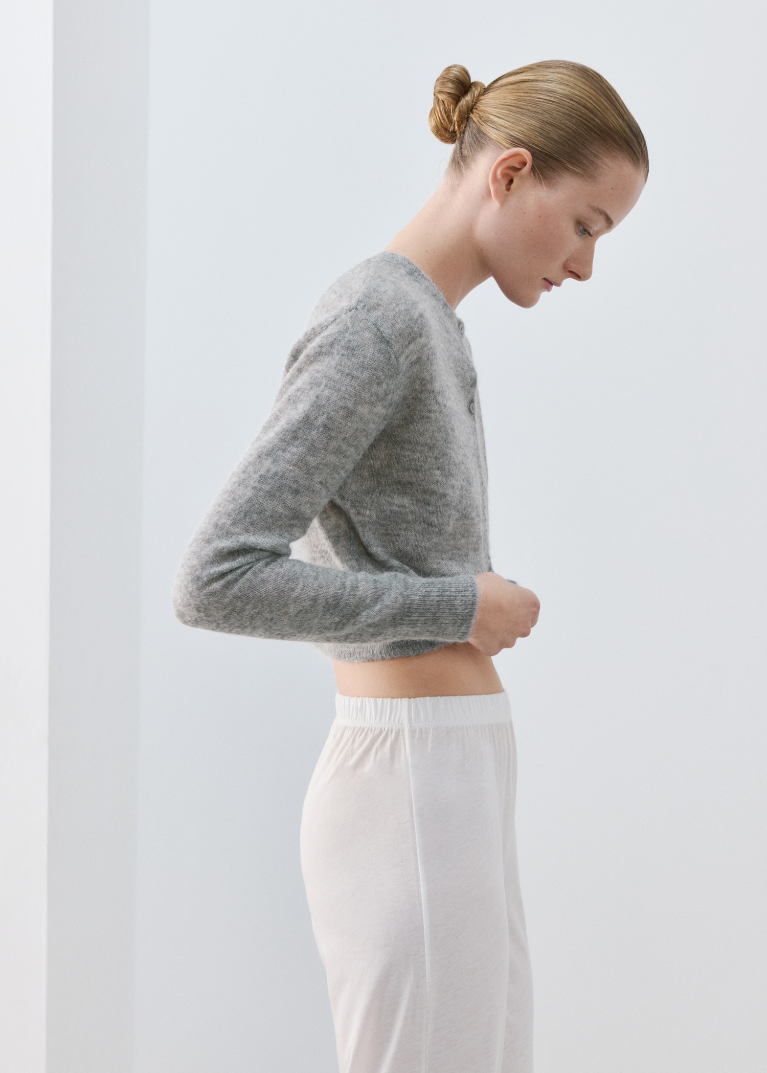 Short Wool Cardigan - Women | Mango United Kingdom