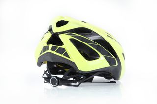 The rear of the Bontrager Starvos MIPS helmet