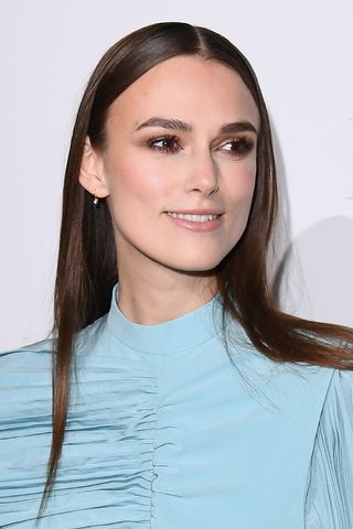 Keira Knightly pictured with glowing skin