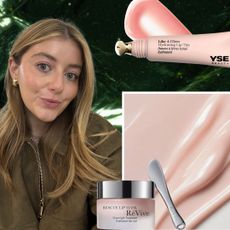 samantha holender on a collage of lip balms for crackedl ips