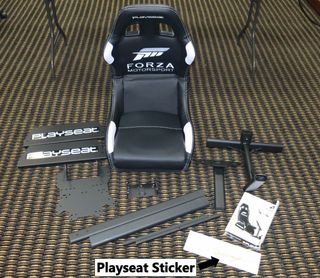 Playseat Forza review box contents