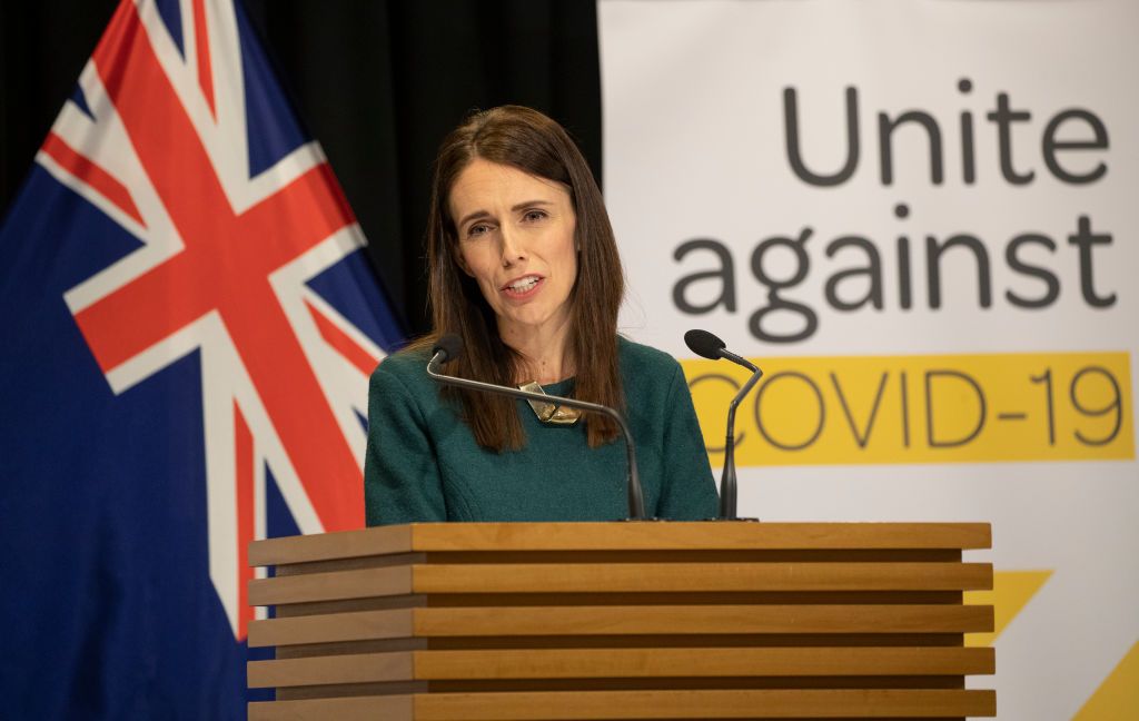 Jacinda Ardern.