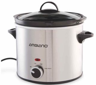 Aldi, Aldi Ambiano Blue Slow Cooker.