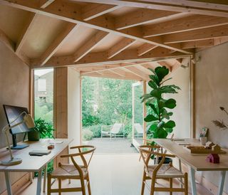 Interior of The Drawing Shed by ByOthers Architects